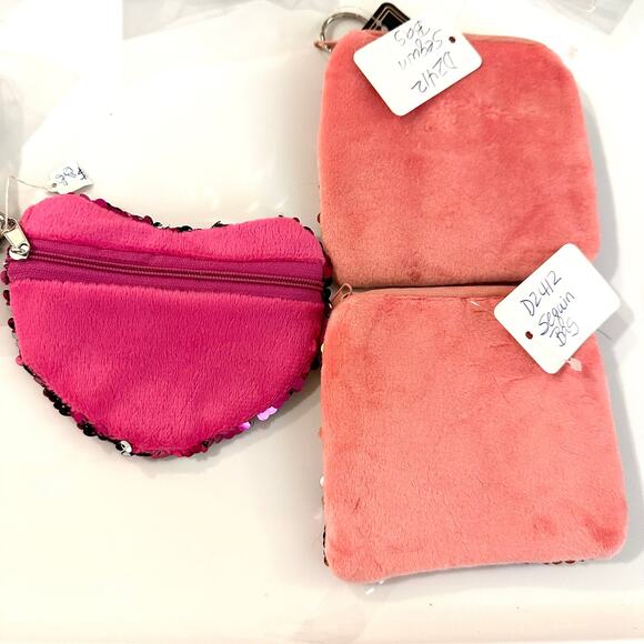 3 Flip Sequins Coin Purses - Picture 2 of 2